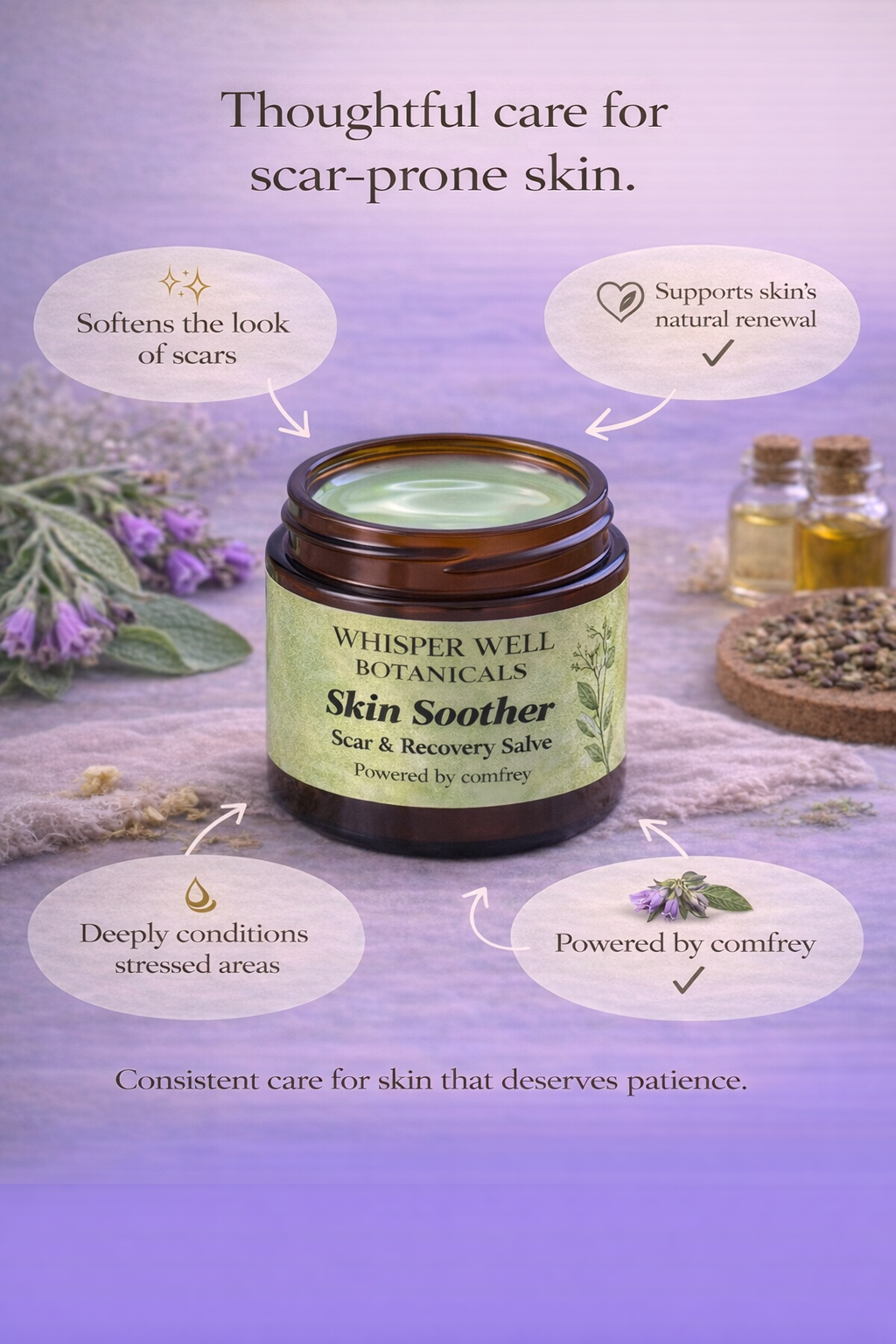 Skin Soother - Restorative Skin Salve - 2 oz