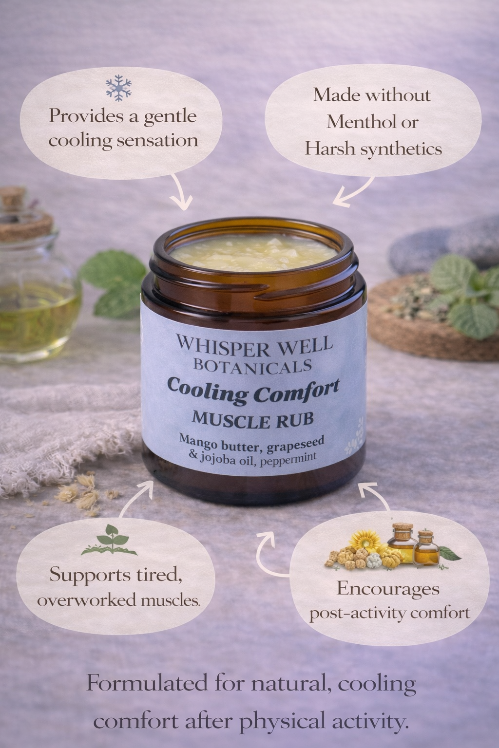 Cooling Comfort Muscle Rub - 2 oz